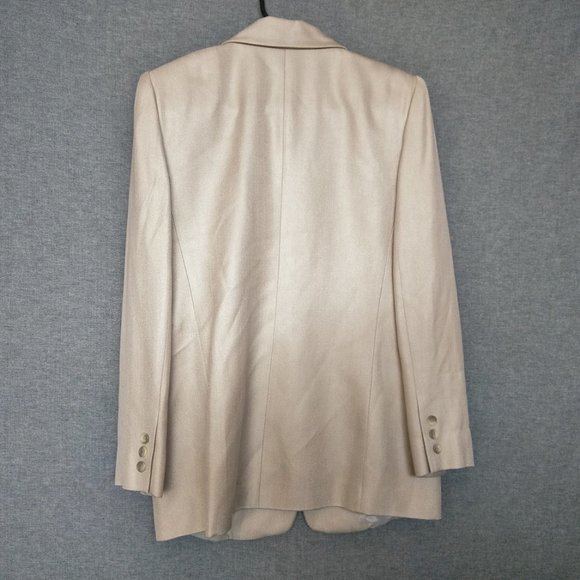 Linda Allard Ellen Tracy Silk Blazer - Picture 2 of 7